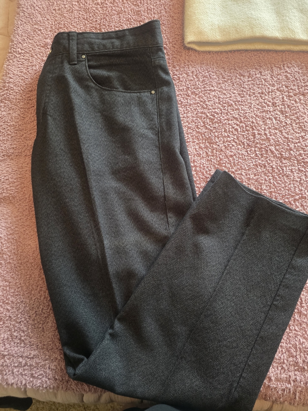 Calvin Klein Jeans Men's Charcoal Dress Pants C34xL30